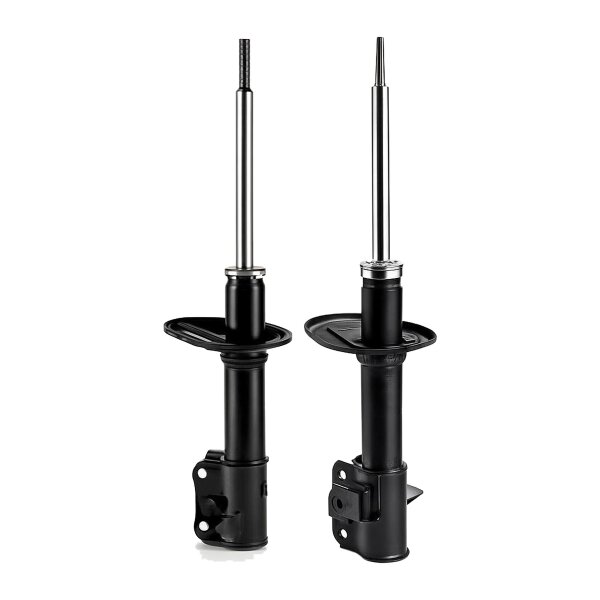 Shock absorber set rear left right gas strut KYB for e.g. MAZDA 323