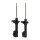 Shock absorber set rear left right gas strut KYB for e.g. MAZDA 323