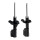 Shock absorber set front left right gas strut KYB for e.g. MAZDA 323