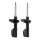 Shock absorber set front left right gas strut KYB for e.g. MAZDA 323