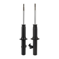 Shock absorber set front left/right gas spring-mounted...
