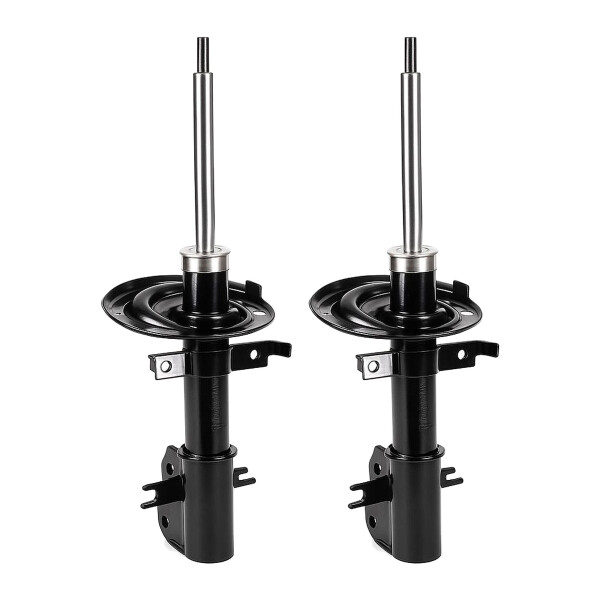 Shock absorber set front gas pressure strut KYB for e.g. RENAULT LAGUNA