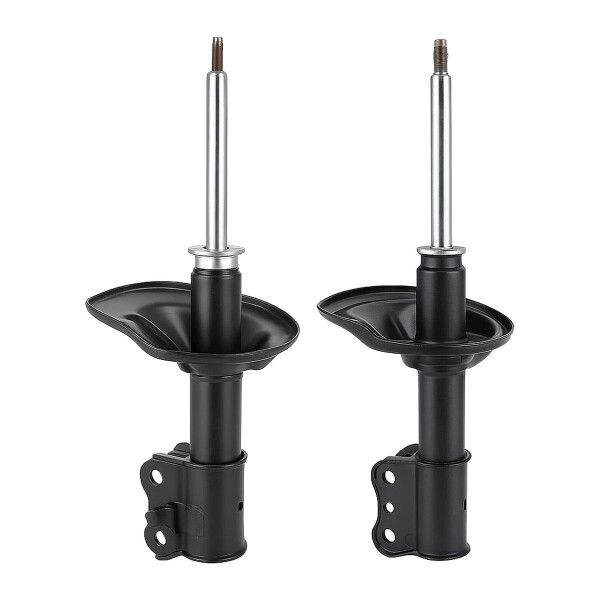 Shock absorber set front left right gas strut KYB for e.g. MAZDA 626