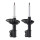Shock absorber set front left right gas strut KYB for e.g. MAZDA 626