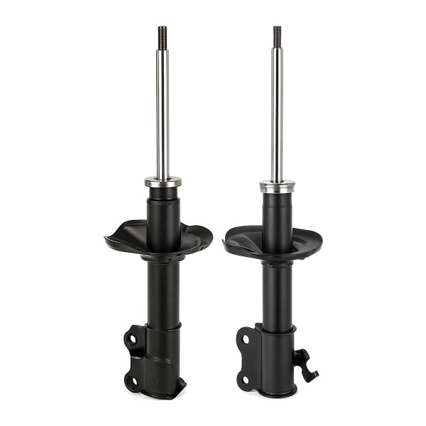 Shock absorber set front left right gas strut KYB for e.g. NISSAN SUNNY