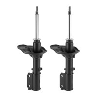 Shock absorber set front axle gas pressure strut KYB for...