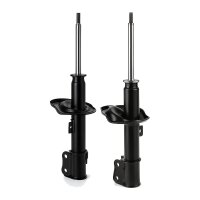 Shock absorber set front left right gas strut KYB for...