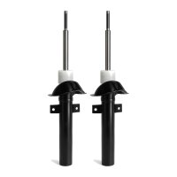 Shock absorber set front axle gas pressure strut KYB for...