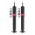Shock absorber set front axle gas pressure telescopic KYB for e.g. MAZDA E