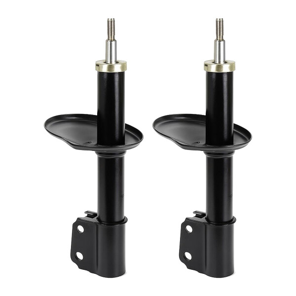 Shock absorber set front axle oil pressure strut KYB for RENAULT SUPER