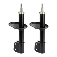 Shock absorber set front axle oil pressure strut KYB for...