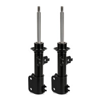 Shock absorber set front axle oil pressure strut KYB for...