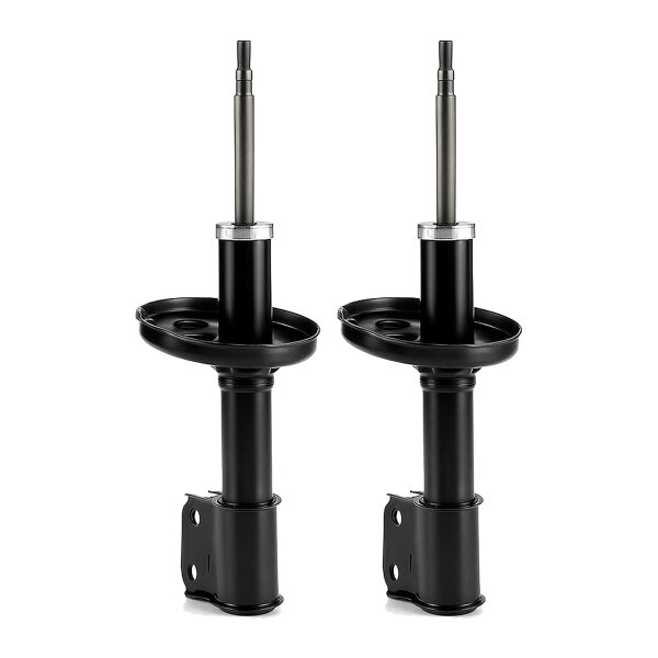 Shock absorber set front oil pressure strut KYB for e.g. RENAULT KANGOO