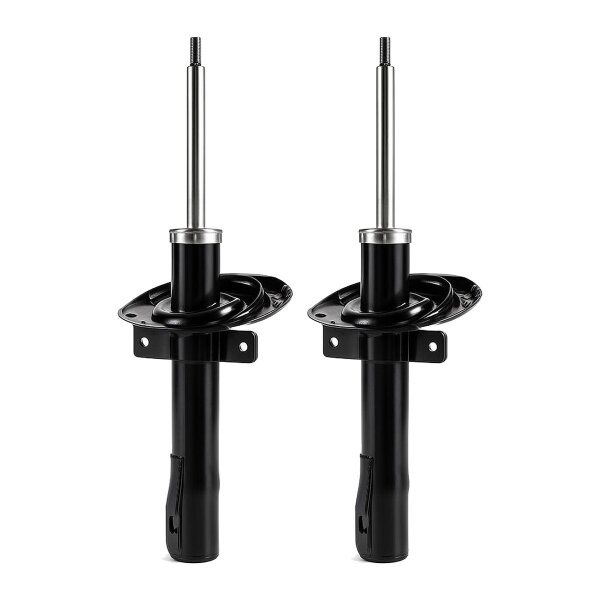 Shock absorber set front oil pressure strut KYB for e.g. RENAULT MEGANE