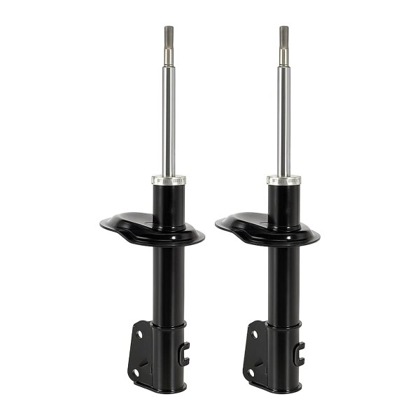 Shock absorber set front axle gas pressure strut KYB for e.g. CITROËN EVASION