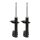 Shock absorber set front axle gas pressure strut KYB for e.g. CITROËN EVASION