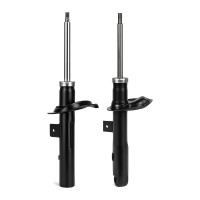 Shock absorber set front left right gas strut KYB for...