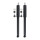 Shock absorber set rear gas pressure telescopic KYB for e.g. RENAULT 19