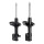Shock absorber set front left/right gas strut KYB for e.g. SUBARU IMPREZA