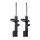 Shock absorber set front gas strut KYB for DACIA DUSTER and others