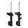 Shock absorber set front left/right gas strut KYB for e.g. CITROËN BERLINGO