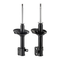 Shock absorber set front left right gas strut KYB for...