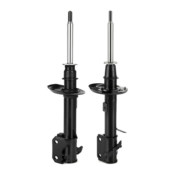 Shock absorber set front axle left right gas strut KYB for SUZUKI SWIFT