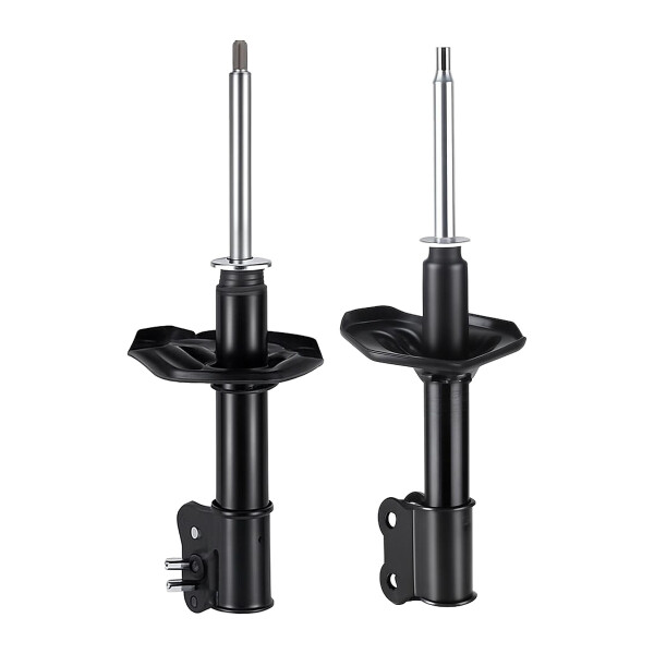 Shock absorber set front left right gas strut KYB for e.g. MAZDA 626