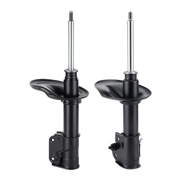 Shock absorber set front axle left right gas strut KYB for MAZDA MX-3