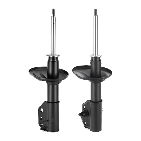 Shock absorber set front left right gas strut KYB for e.g. MAZDA 323