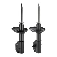 Shock absorber set front left right gas strut KYB for...