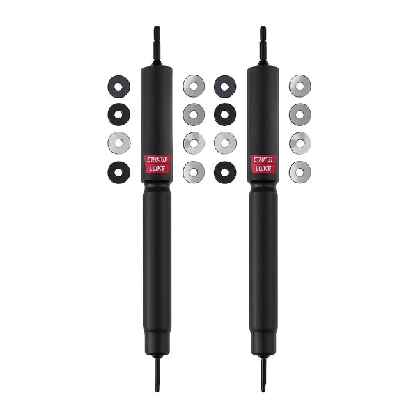 Shock absorber set front axle gas pressure telescopic KYB for TOYOTA LAND