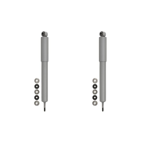 Shock Absorber Set Rear Gas Pressure Tele Shock Absorber KYB e.g. NISSAN Patrol