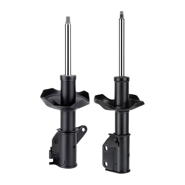 Shock absorber set front left right gas strut KYB for e.g. MAZDA 323