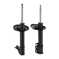 Shock absorber set front left right gas strut KYB for...