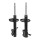 Shock absorber set front left/right gas strut KYB for e.g. TOYOTA COROLLA