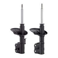 Shock absorber set front left right gas strut KYB for...