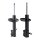 Shock absorber set front left/right gas strut KYB for e.g. TOYOTA COROLLA