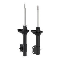 Shock absorber set rear axle left right gas strut KYB for...