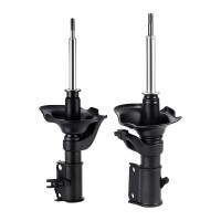 Shock absorber set front left right gas strut KYB for...
