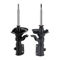 Shock absorber set front left right gas strut KYB for...