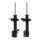 Shock absorber set front left right gas strut KYB for NISSAN X-TRAIL
