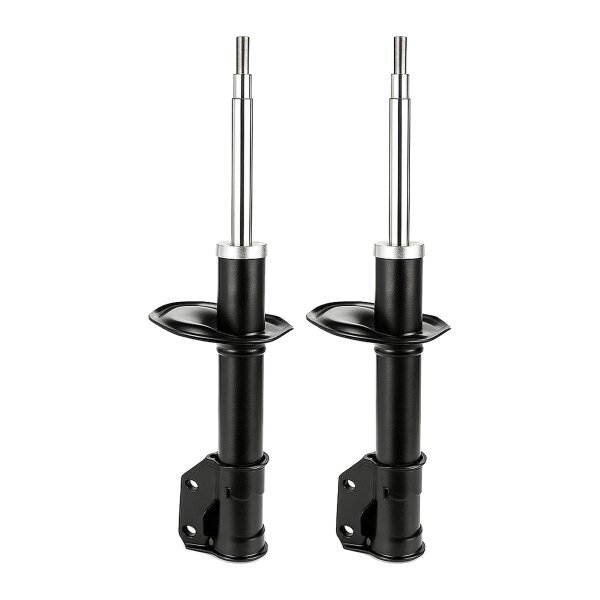 Shock absorber set front axle gas pressure strut KYB for FIAT PUNTO