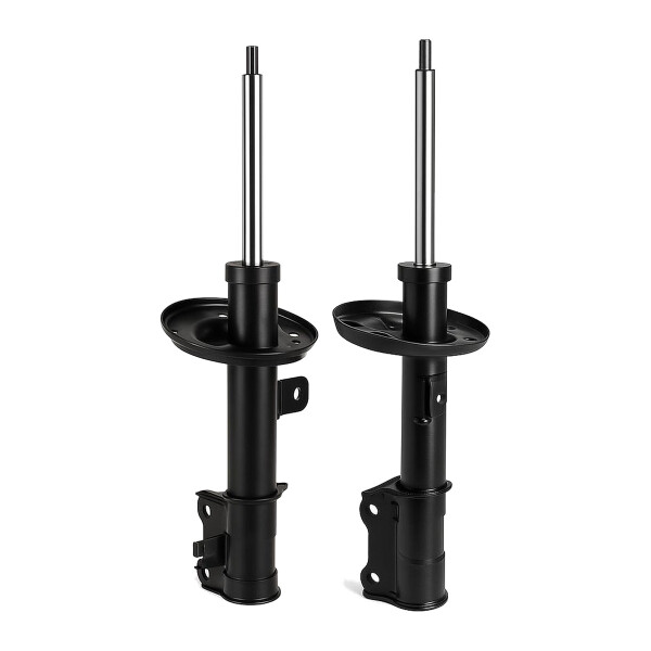 Shock absorber set front left right gas strut KYB for e.g. FIAT DOBLO