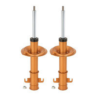 Shock absorber set front axle gas pressure strut KYB for...