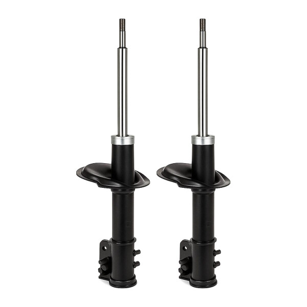 Shock absorber set front axle gas pressure strut KYB for e.g. FIAT PUNTO