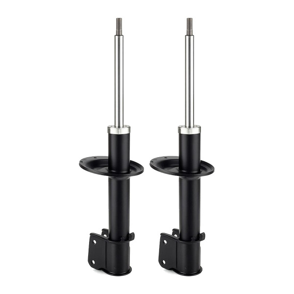 Shock absorber set front axle gas pressure strut KYB for FIAT UNO