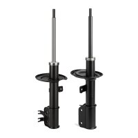 Shock absorber set front left right gas strut KYB for...