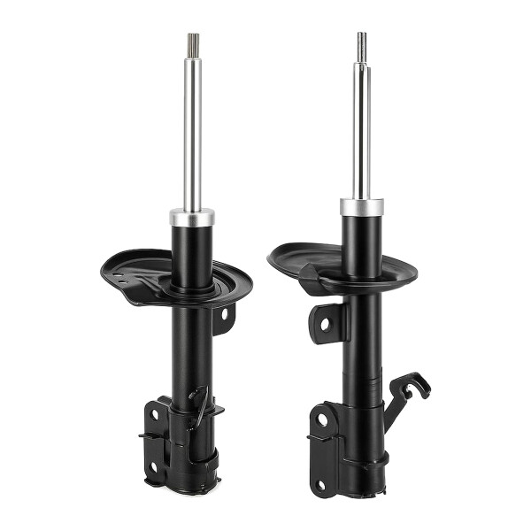 Shock absorber set front left right gas strut KYB for e.g. NISSAN LEAF