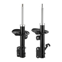 Shock absorber set front left right gas strut KYB for...